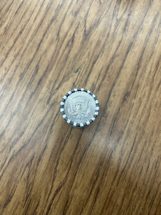 1 ROLL OF CIRCULATED 50cent ORIGINAL BANK WRAP Kennedy half  -UNSEARCHED